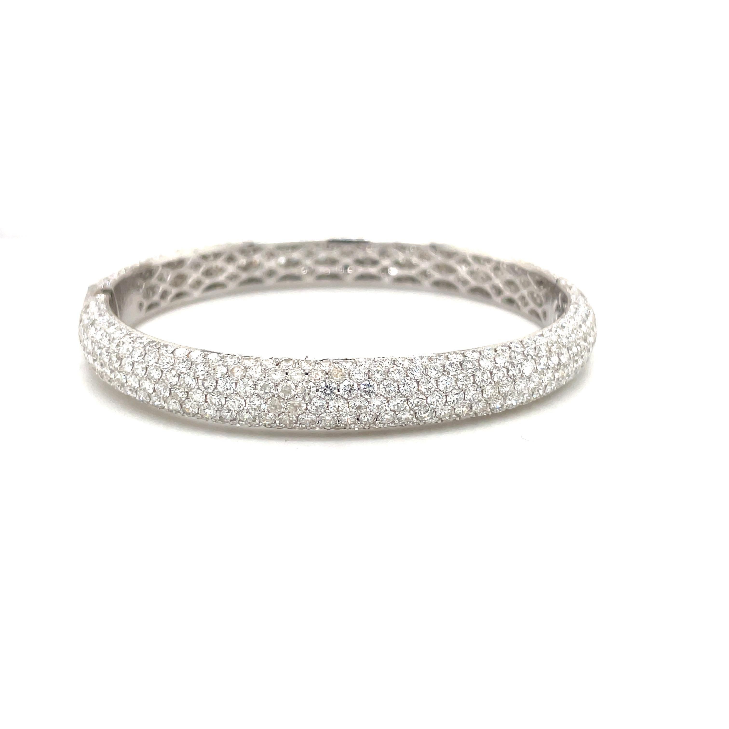 diamond bangles white gold