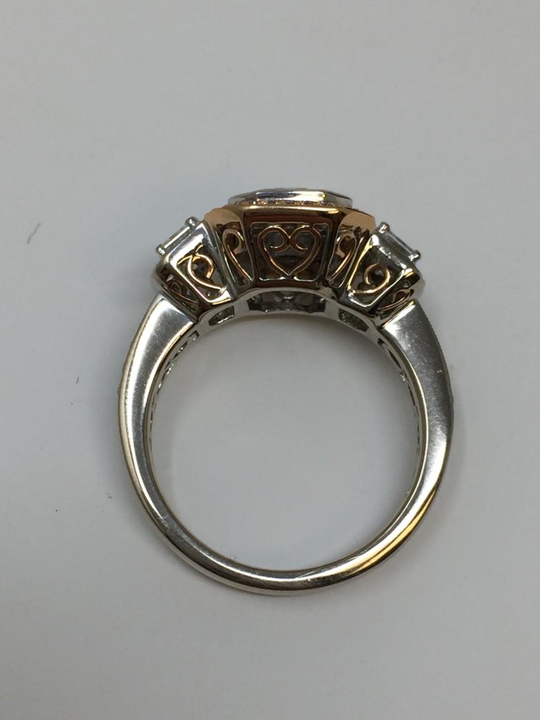 18 Karat White Gold 1 83 Carat Simon G Diamond Emerald Cut 18 Karat White Gold 1 83 Carat Simon G Diamond Emerald Cut