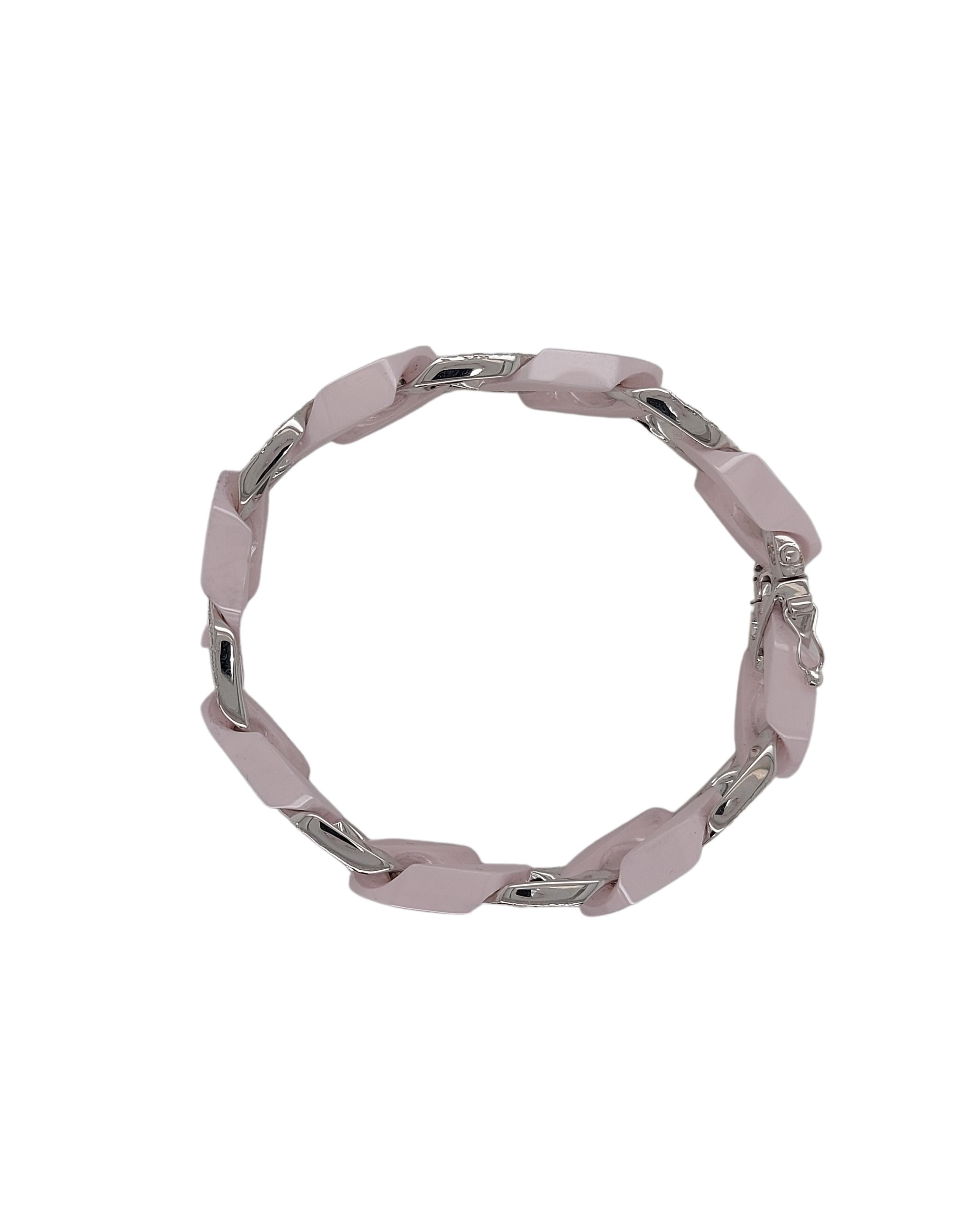 pink onyx bracelet