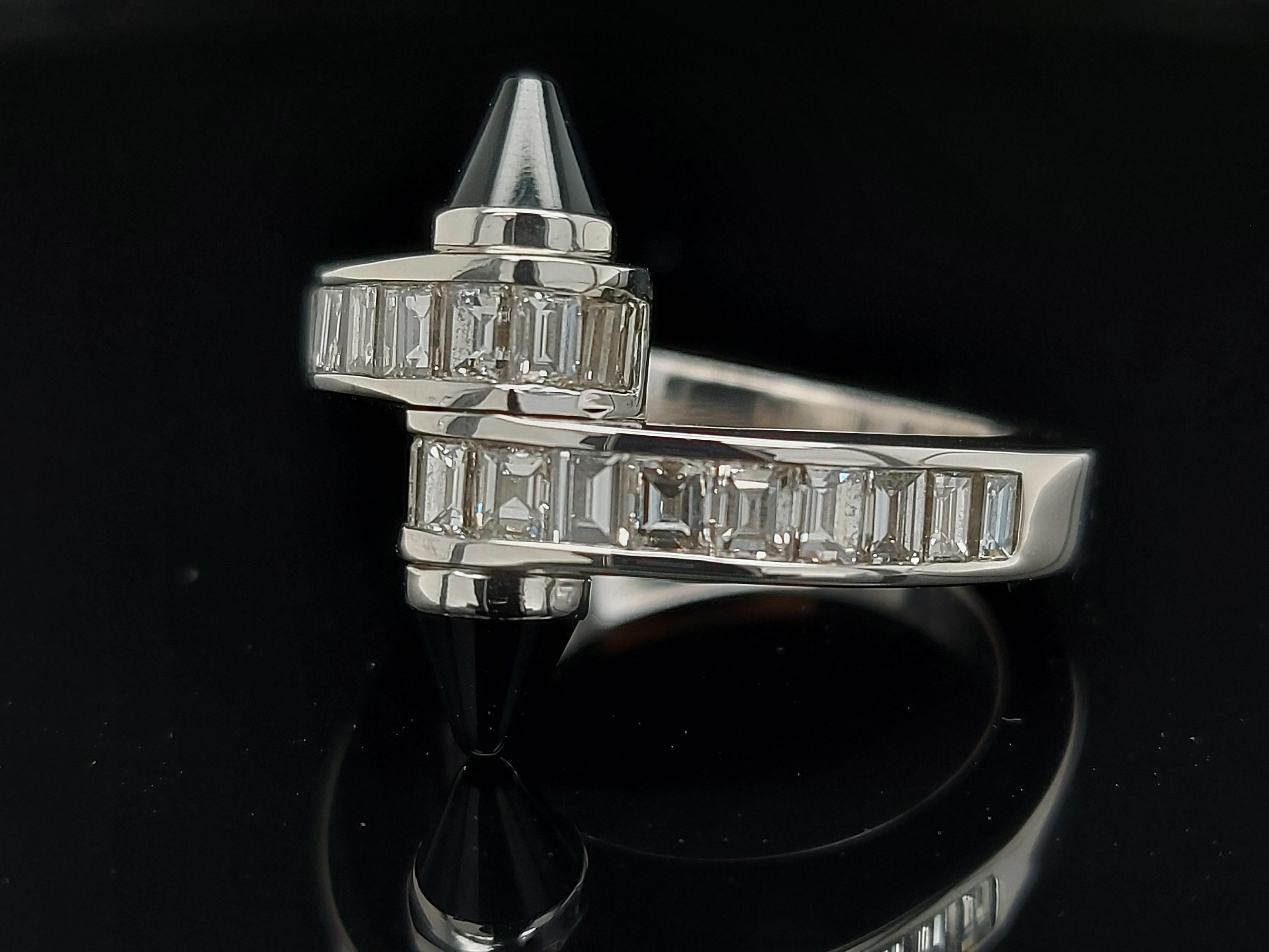 cartier baguette ring