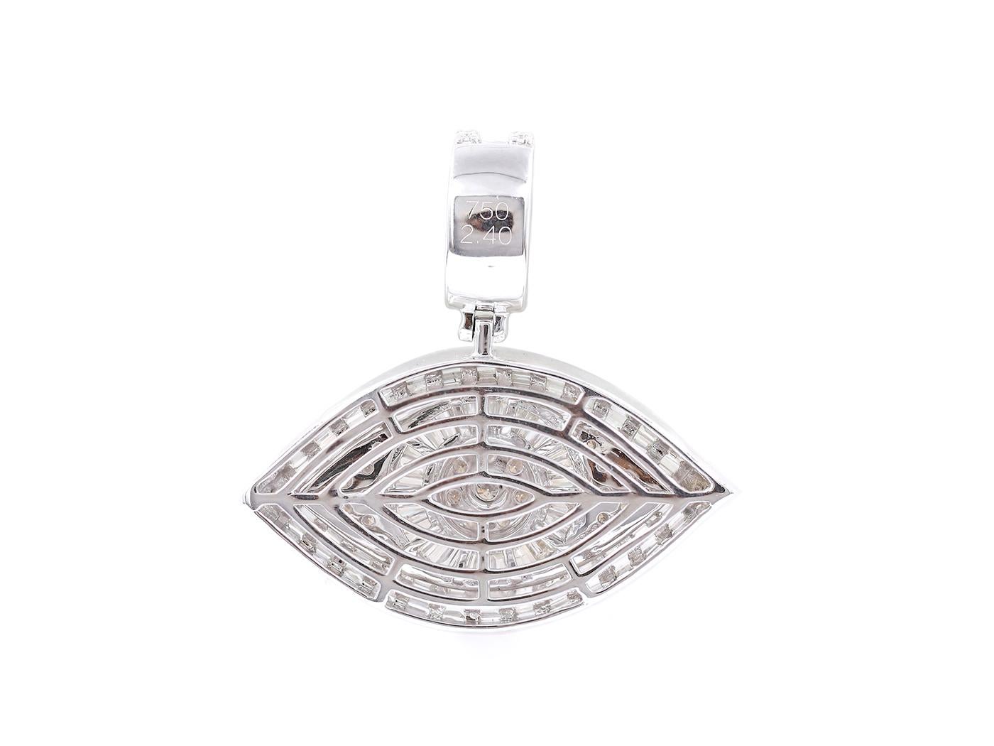 18KT Weißgold & Diamant 