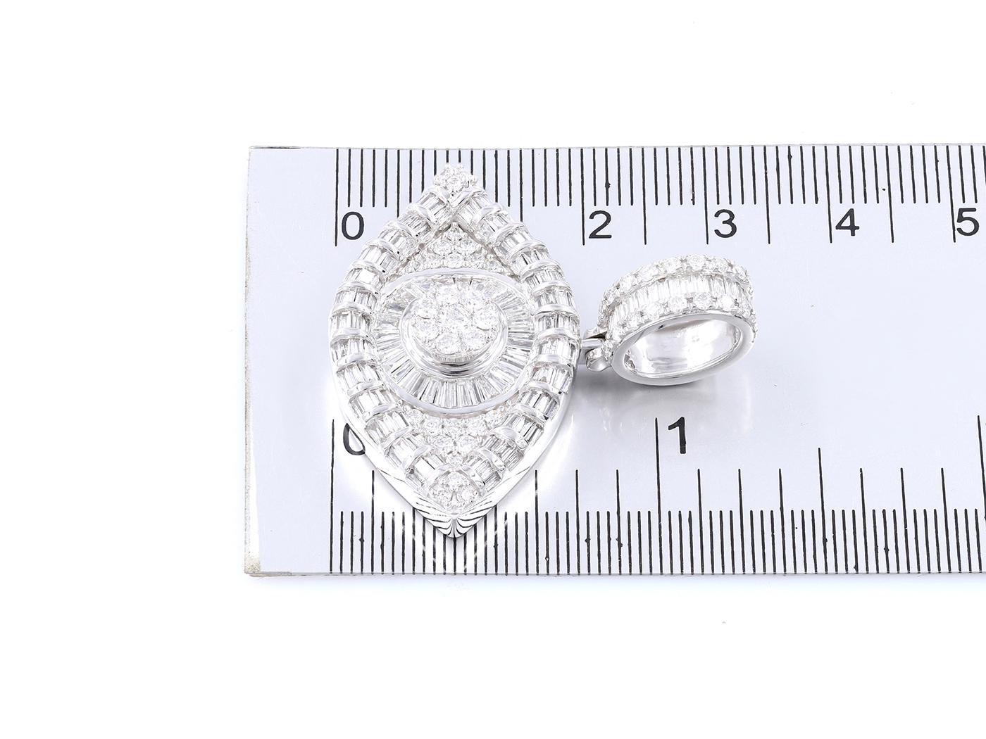 18KT Weißgold & Diamant 