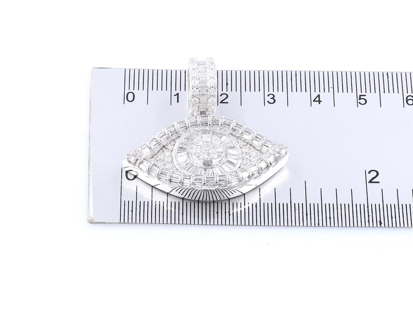 18KT Weißgold & Diamant 