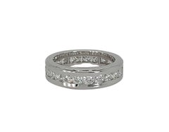 18kt White Gold Eternity Ring 23 Diamonds, Each Diamond 0.07ct=1.61 Ct