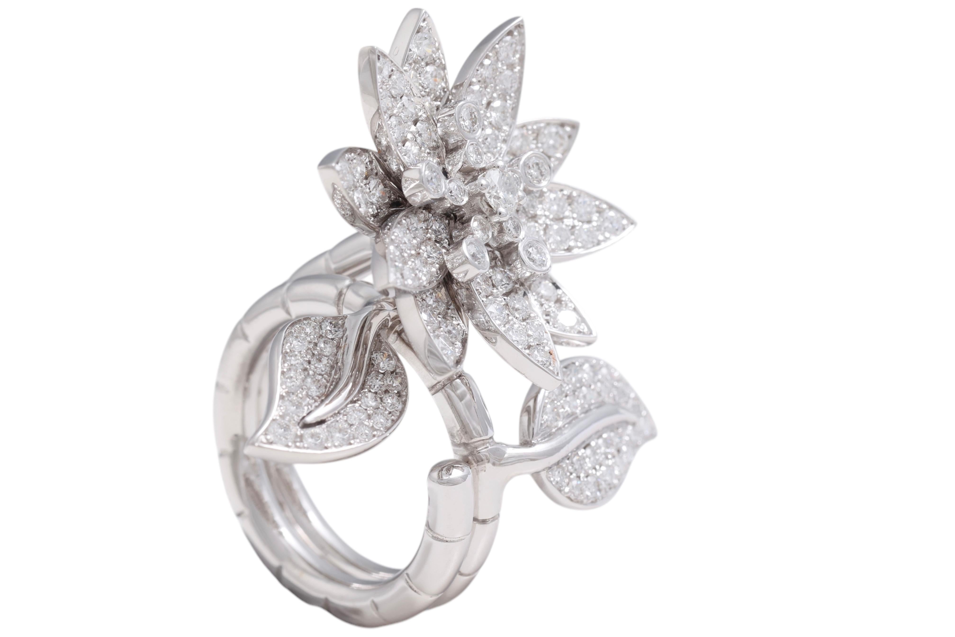 lotus finger ring