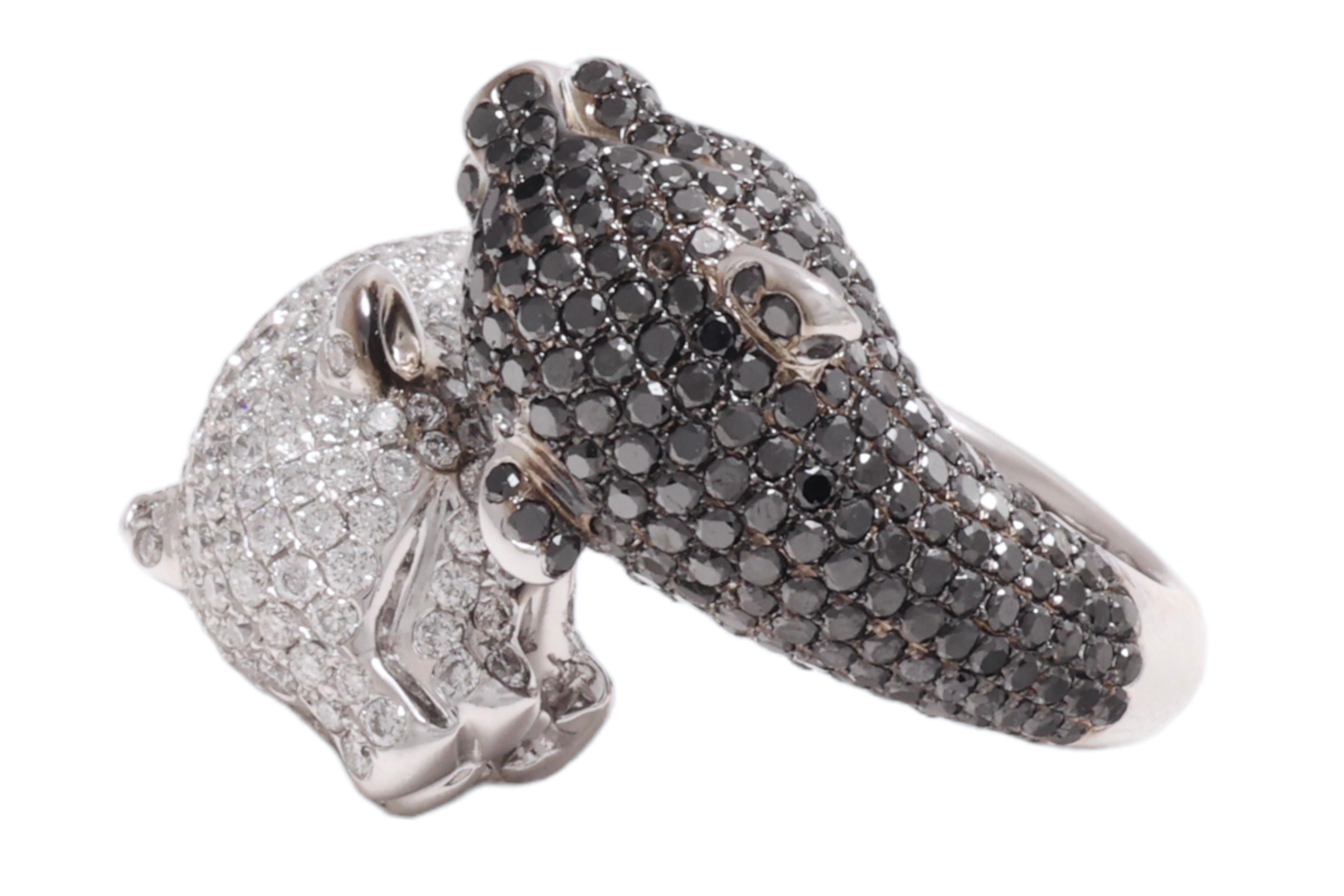 black diamond signet ring