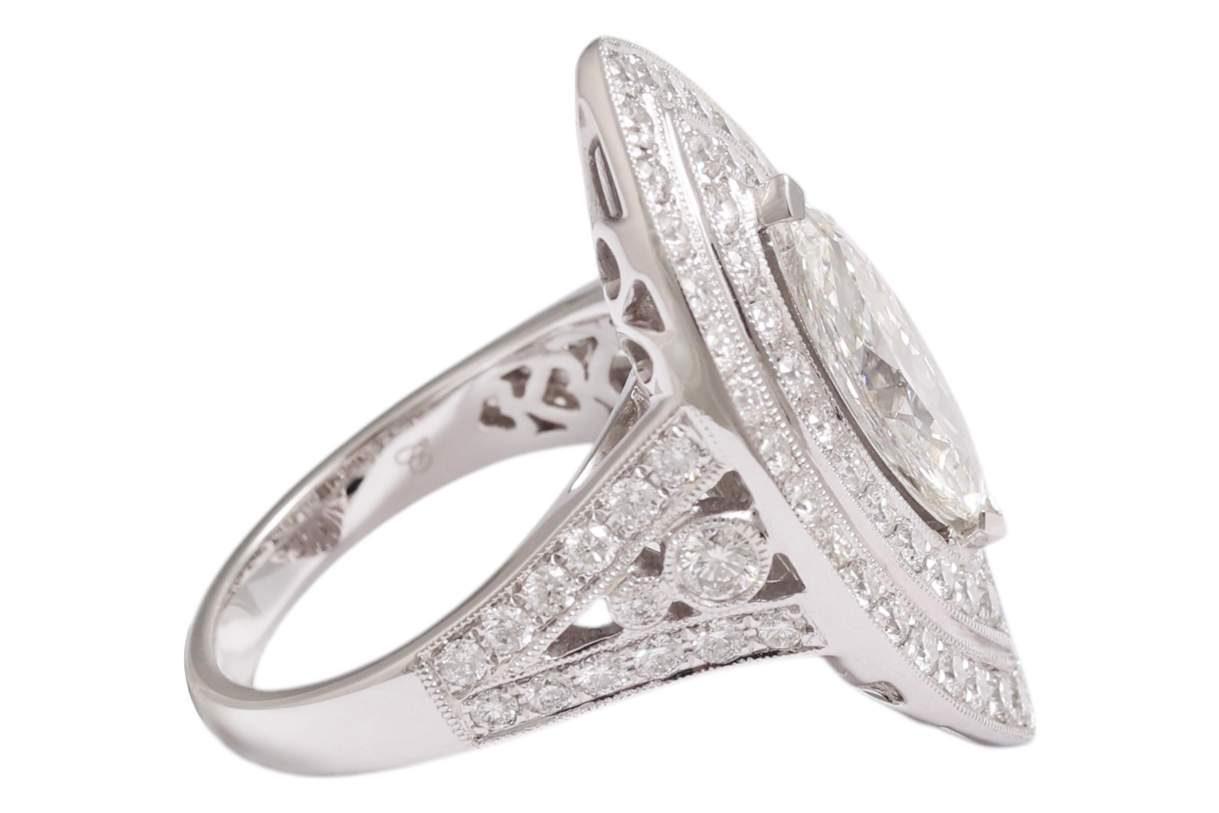 large marquise diamond ring