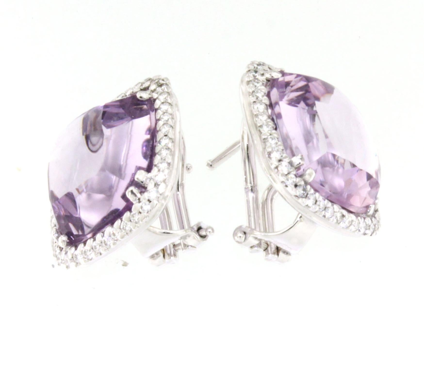 Special timeless earring with light amethyst .The designer Gisella has a refined taste, her jewels stand out from others. Designed and handmade in Italy by Stanoppi Jewellery since 1948.
Diamonds cts 0.76

All Stanoppi Jewelry is new and has never