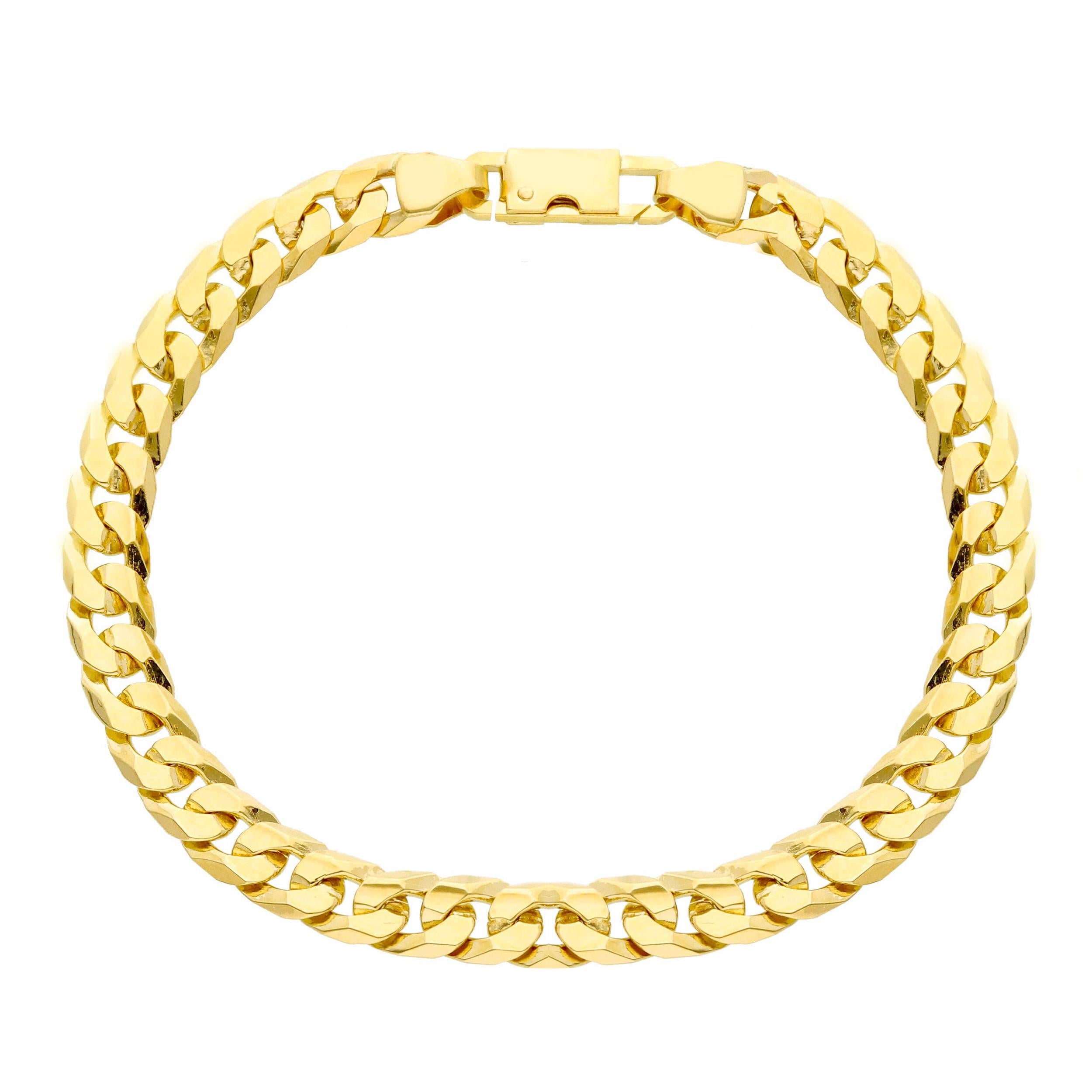 CHAIN - BRACELET
Yellow gold
Concave
22 cm
