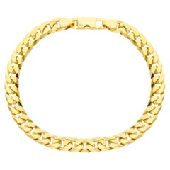 18kt with 21.00 grams and 22cm Yellow Gold Bracelet