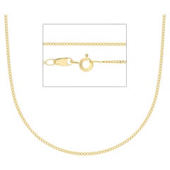 18 Karat mit 2,50 Gramm und 45 cm Gelbgold Halskette