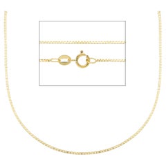 18 Karat mit 2,70 Gramm und 50 cm Gelbgold Halskette