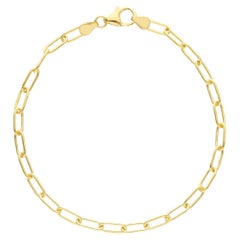 18kt with 5.40 grams and 19cm Yellow Gold Necklace