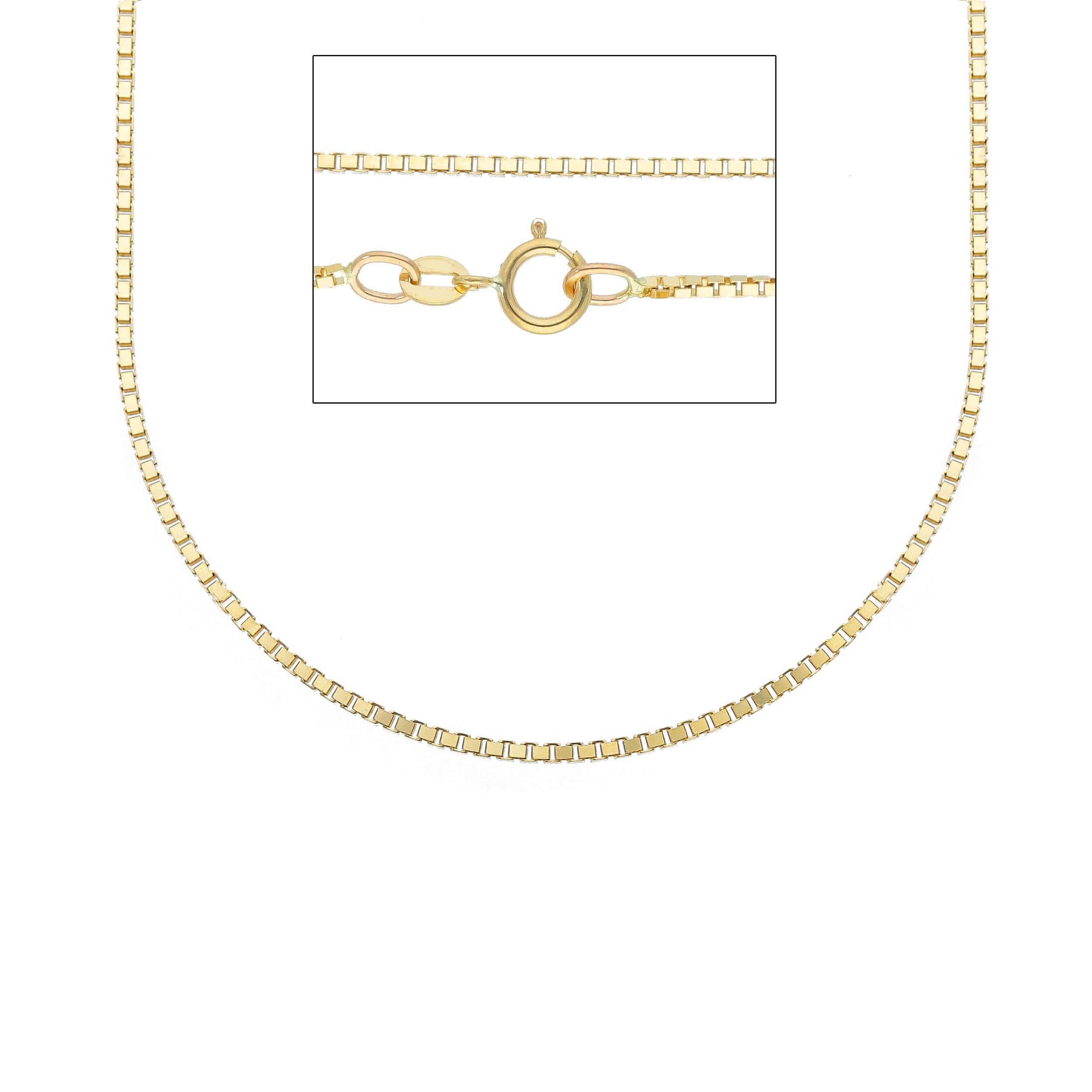 CHAIN - NECKLACE
Yellow gold
Square
45 cm
