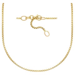 18 Karat mit 5,60 Gramm und 45 cm Gelbgold Halskette