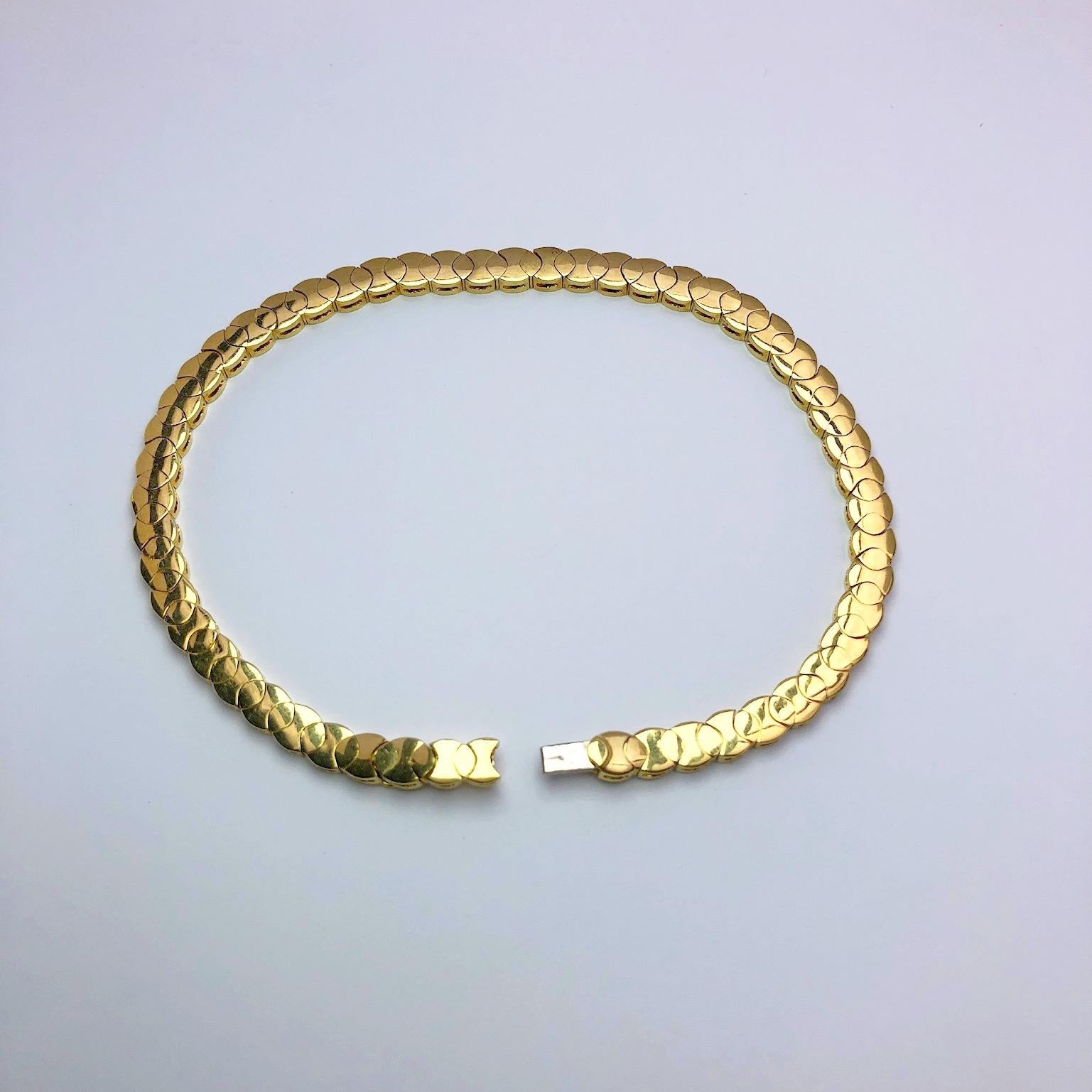 Collier et bracelet en or 18 carats avec émeraudes de 3,68 carats et diamants de 4,31 carats en vente 6