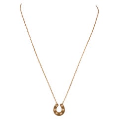 Collar Colgante Oro Amarillo 18kt y Diamantes