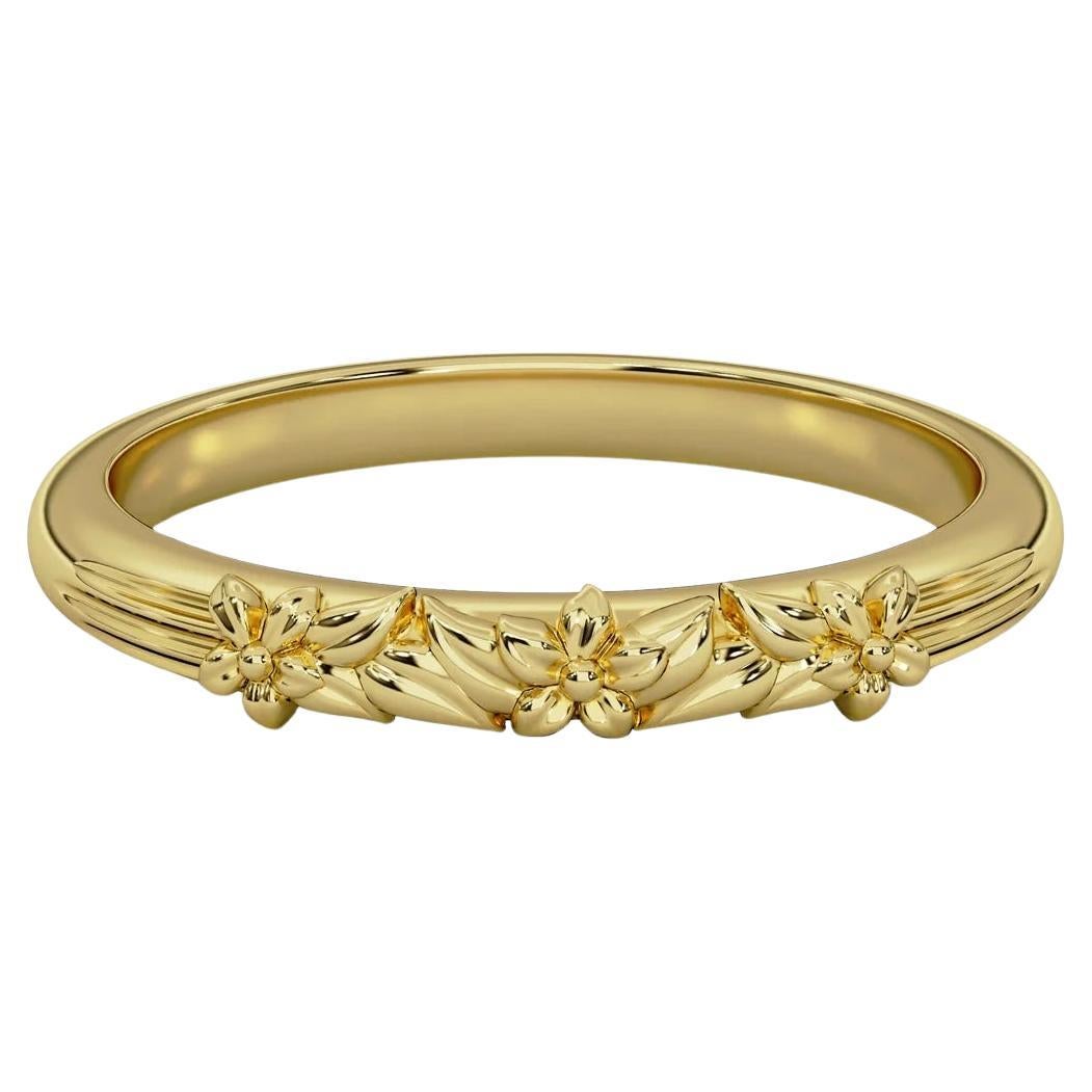 Bandeau 
Blossom
 en or jaune 18kt