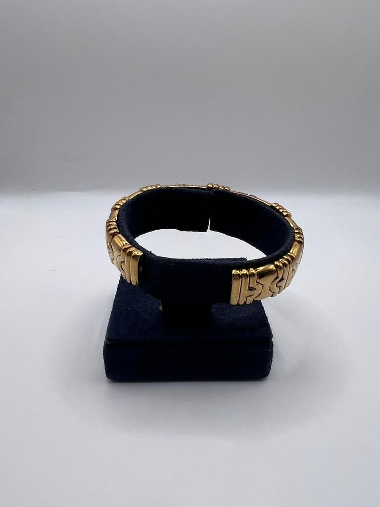 18kt Yellow gold, diamond and semi precious stones For Sale 9