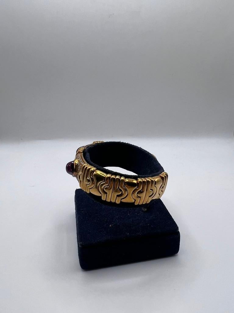 18kt Yellow gold, diamond and semi precious stones For Sale 10