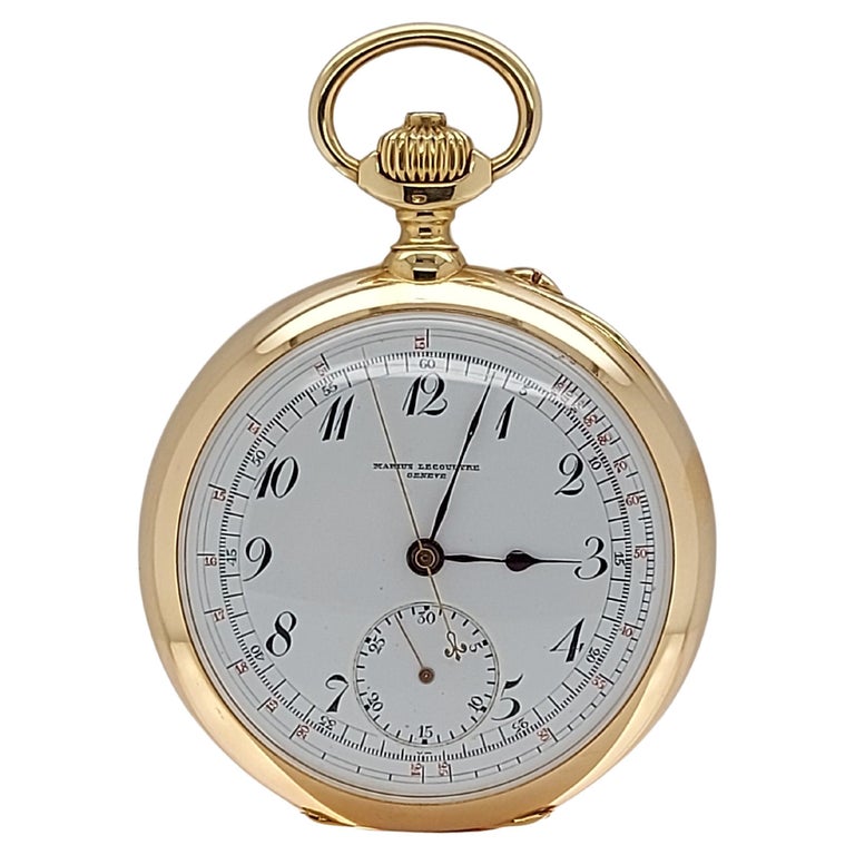 Montre à Gousset Homme En Or 18 Carats - Poids 64,1 G - Pièce Vintage Sans Marque