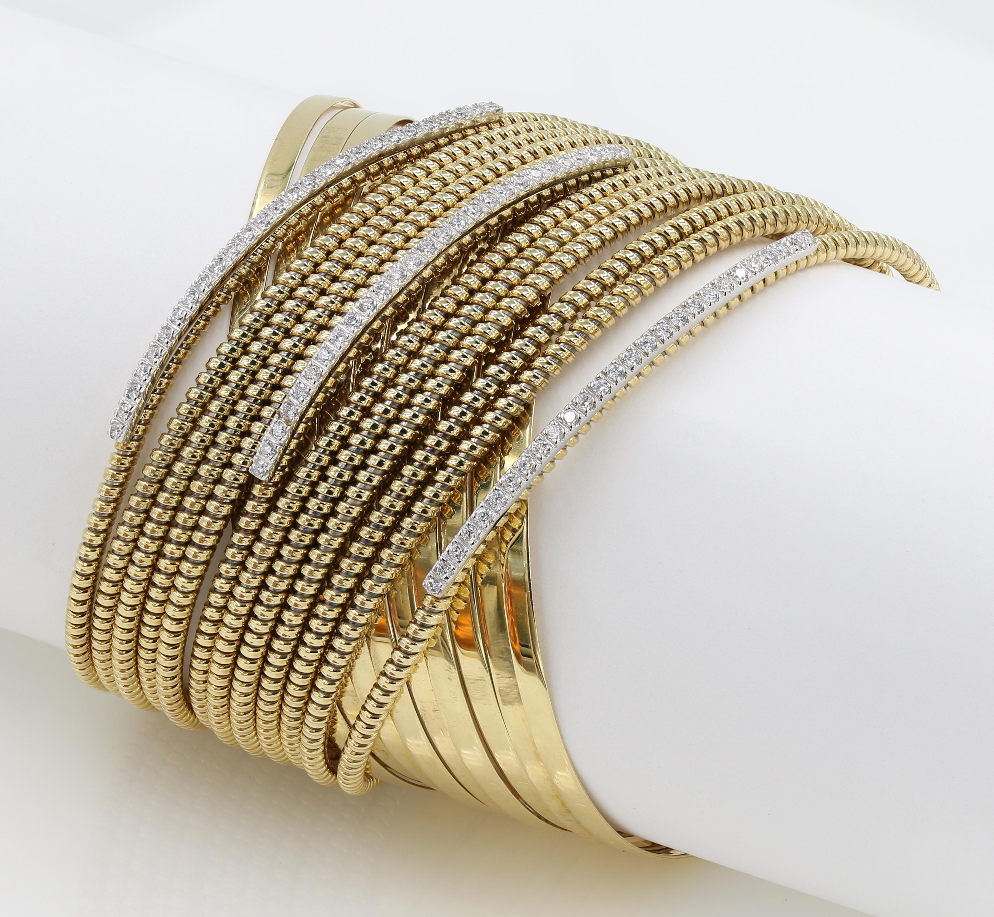 wide gold cuff bracelet