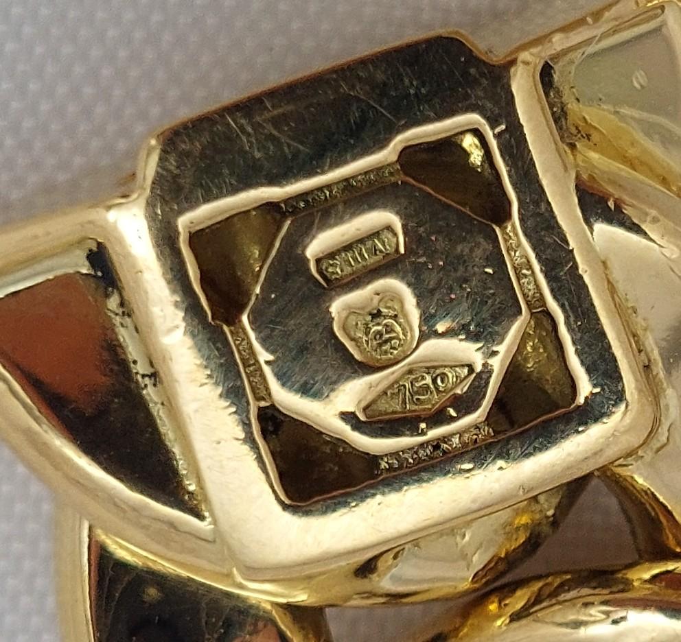 da uomo o donna Collana A Link in oro giallo 18KT in vendita