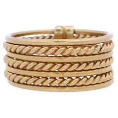 18kt Yellow Gold Multiple Band Ring