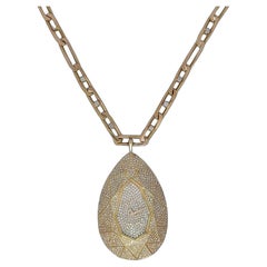 Vintage 18kt Yellow gold Necklace/Pendant Vacheron Constantin Watch Unique Piece