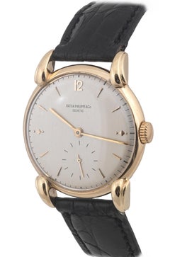 18kt Yellow Gold Patek Philippe Calatrava Claw Lugs Ref 1590 Made 1945