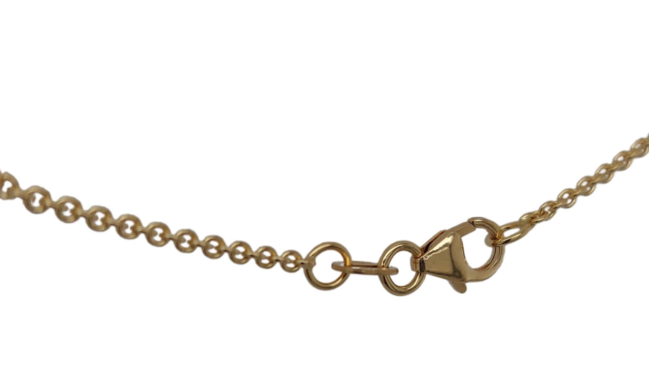 De Saedeleer Pendentif/collier en or jaune 18 carats avec perles, diamants et saphirs en vente 1