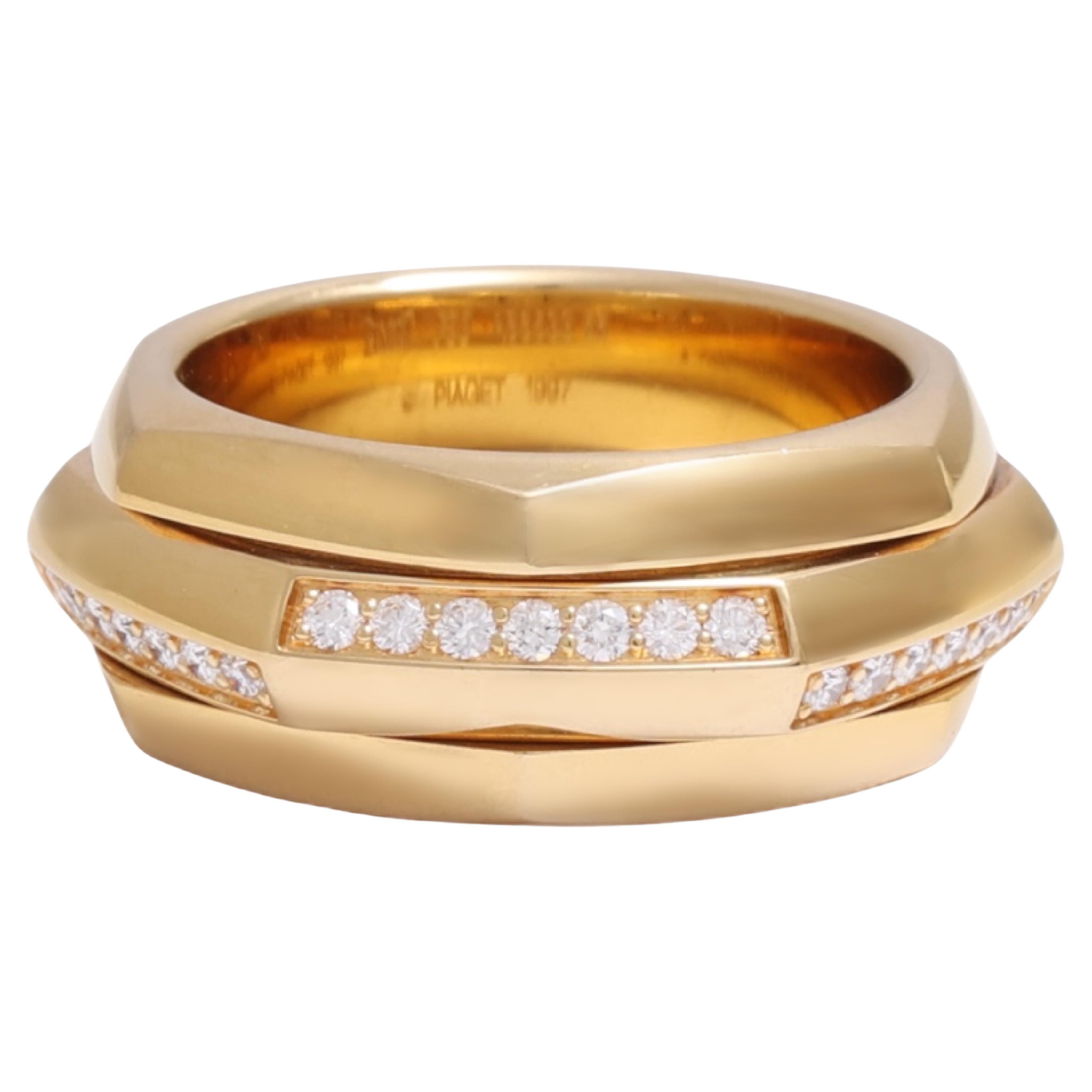 18Kt Yellow Gold Piaget Possession Diamond Ring