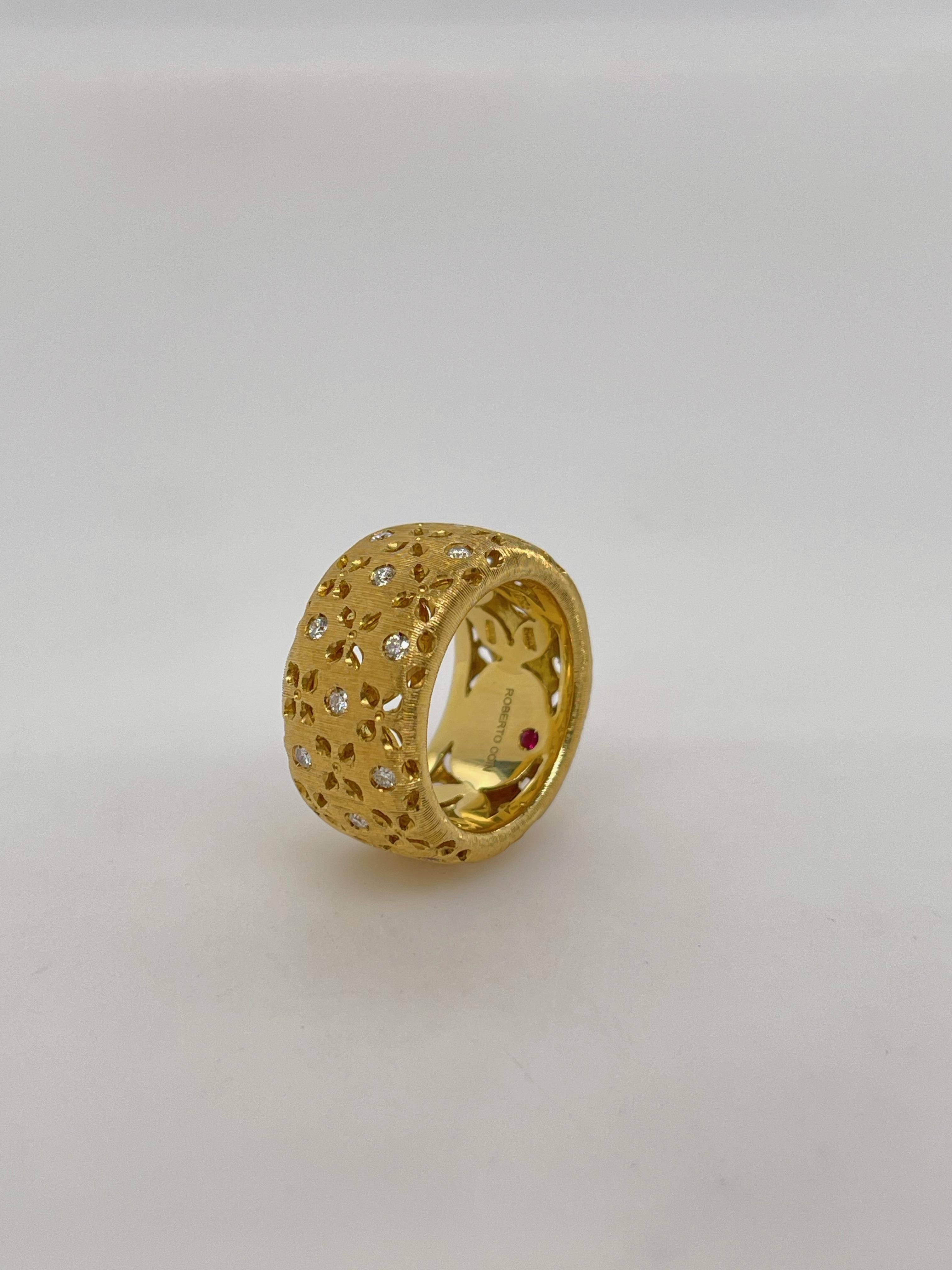 roberto coin gold ring