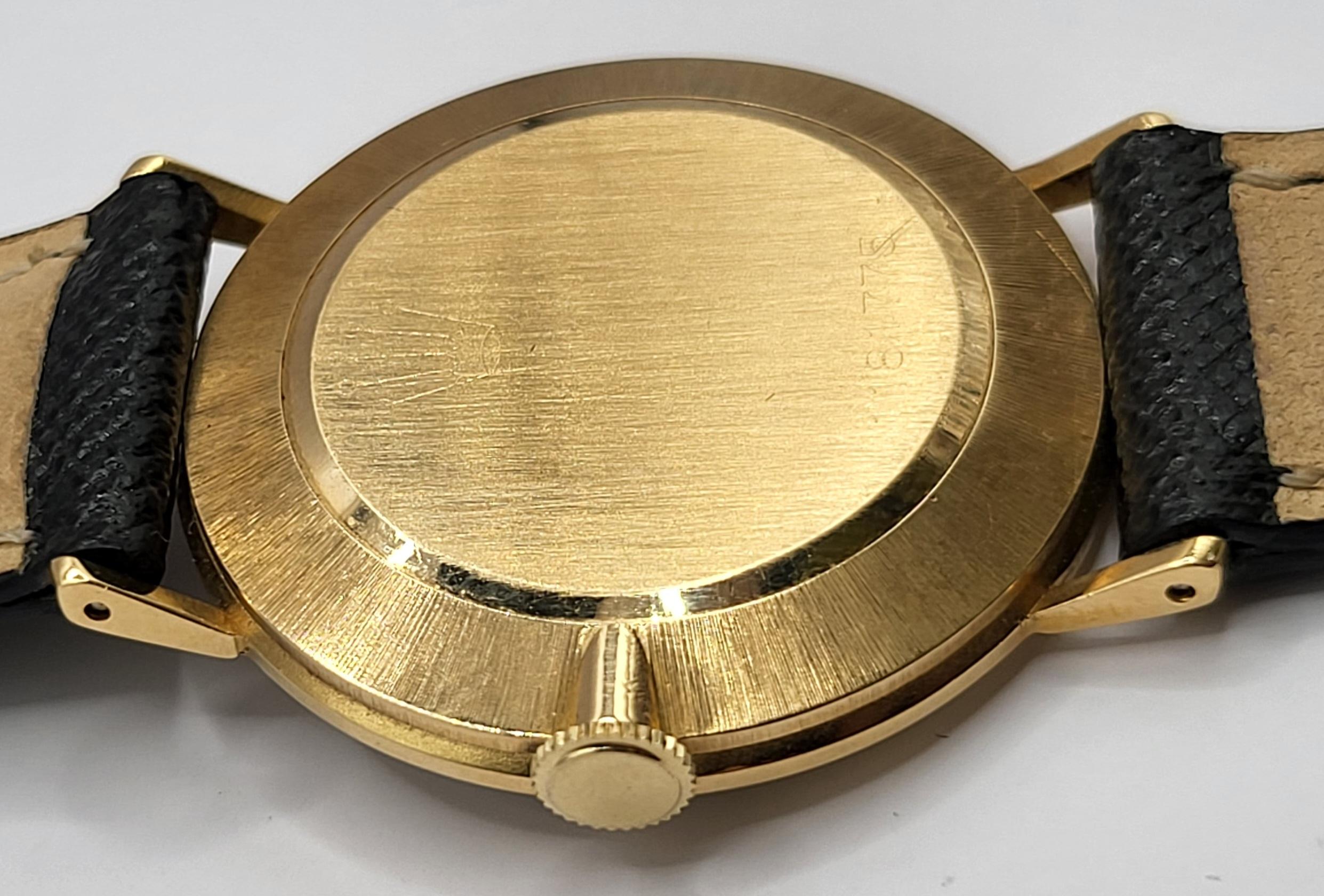 18kt Yellow Gold Rolex Dress Wrist Watch, Manual Winding 5