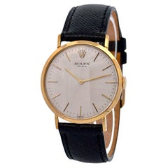 18kt Yellow Gold Rolex Dress Wrist Watch, Manual Winding