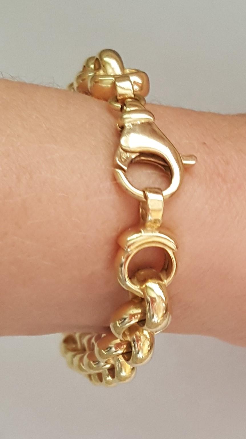 rolo bracelet gold