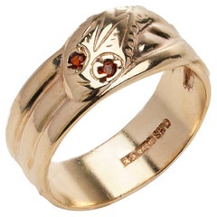 18kt. Yellow Gold Snake Band Ring