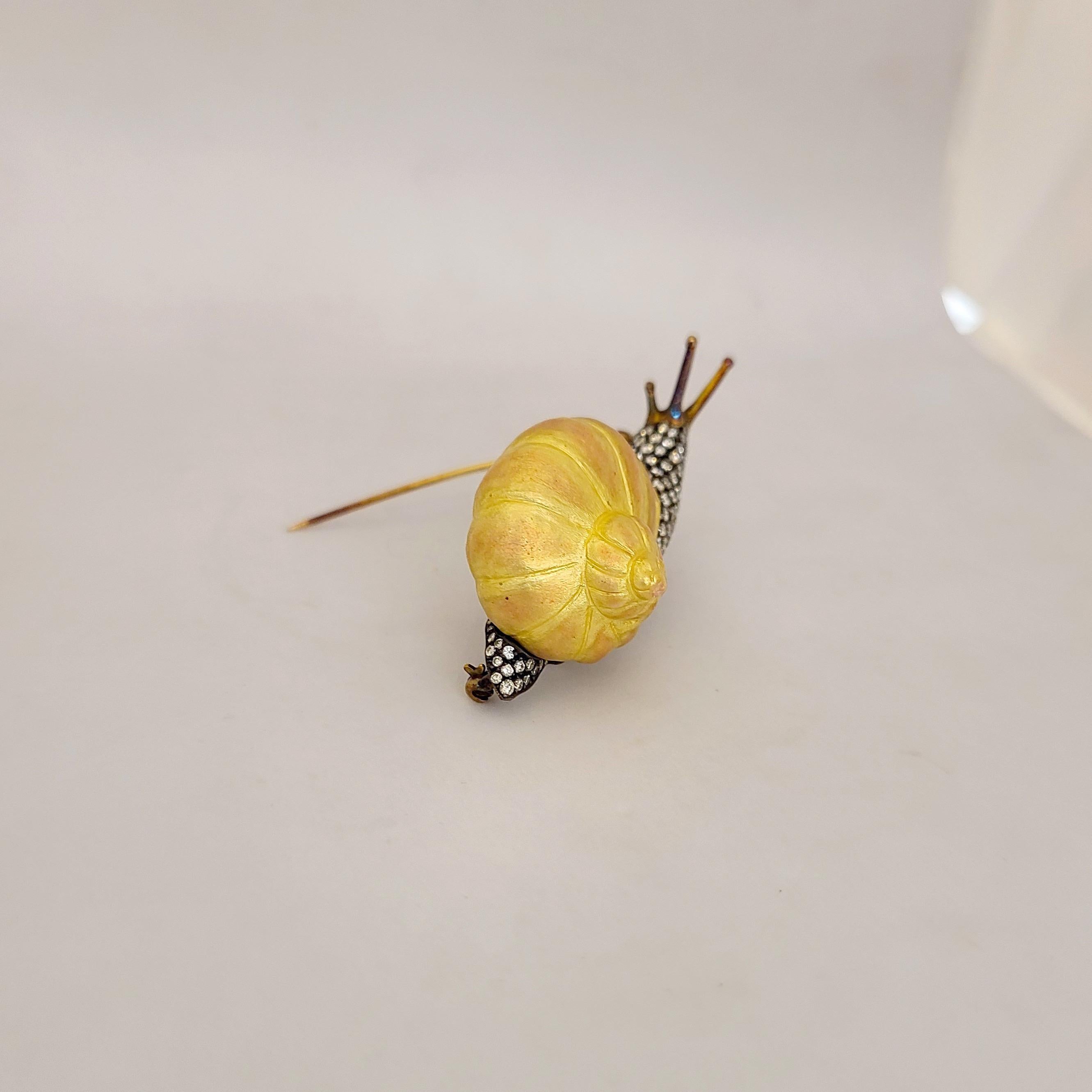 opalescent pendant snail