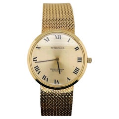 18KT Yellow Gold Tiffany and Co Golden Shadow Wrist Watch, 1965