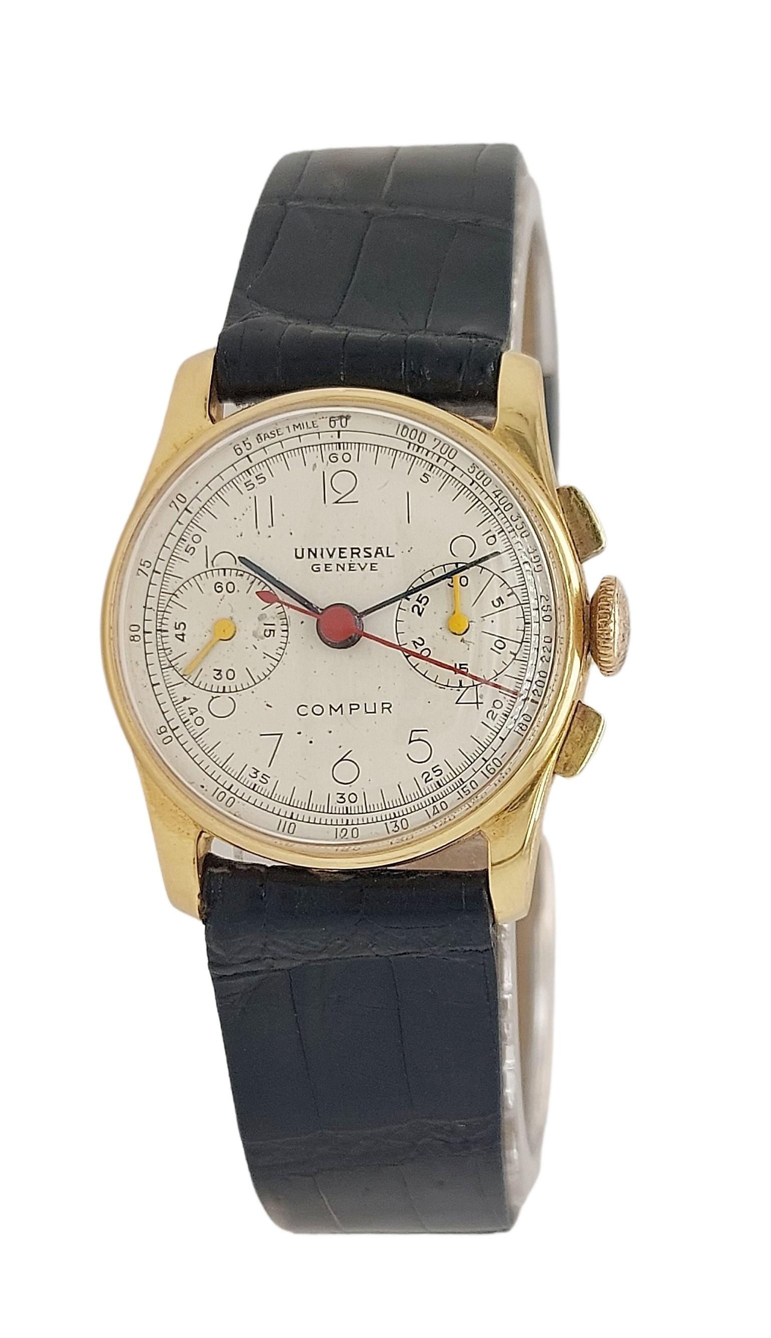 universal geneve chronograph vintage
