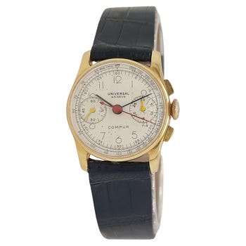 Universal Genève Compur Chronograph Watch, 1943