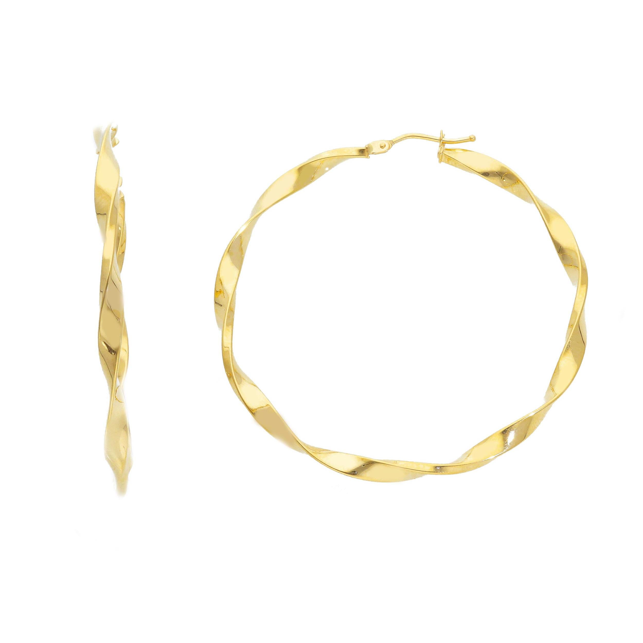 EARRINGS - HOOP
YELLOW GOLD
3 mm section
Ø 40mm