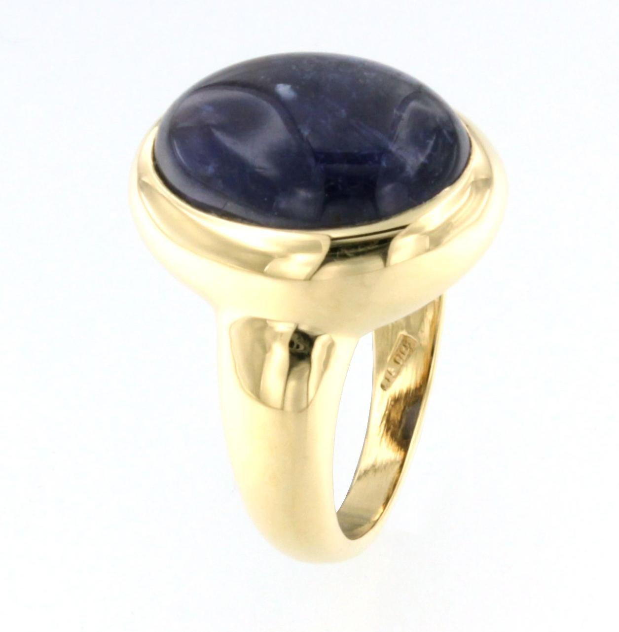 Elegant cocktail ring with blue Iolite stone , timeless design, ideal for the classic and trendy woman

All Stanoppi Jewelry is new and has never been previously owned or worn. Each item will arrive at your door beautifully gift wrapped in Stanoppi 