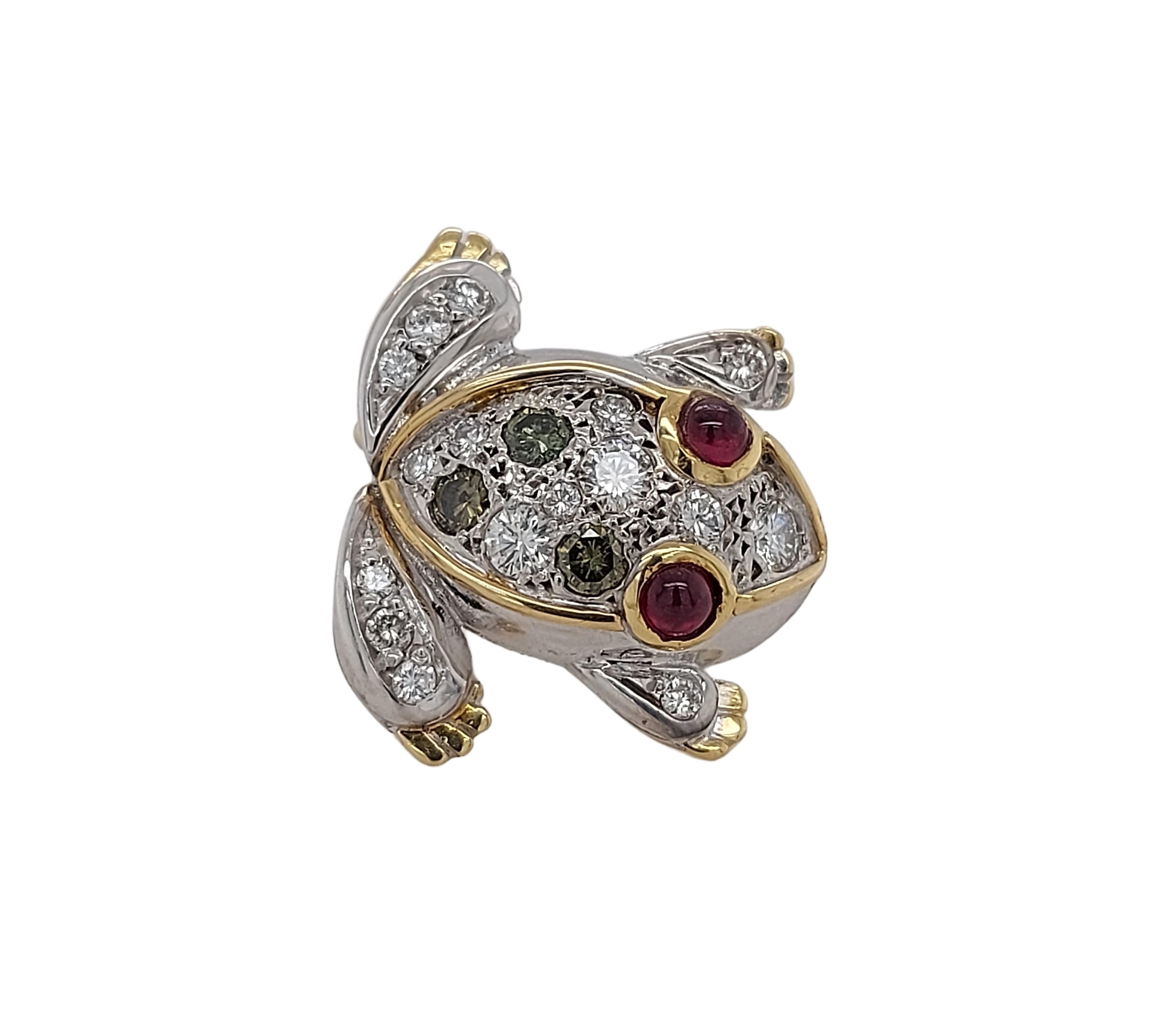 the great frog 18kt yellow gold