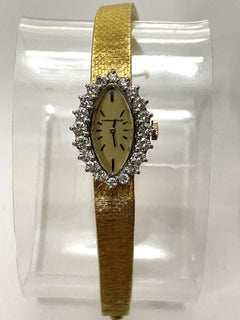 18KY Audemars Piguet Diamond Ladies Watch