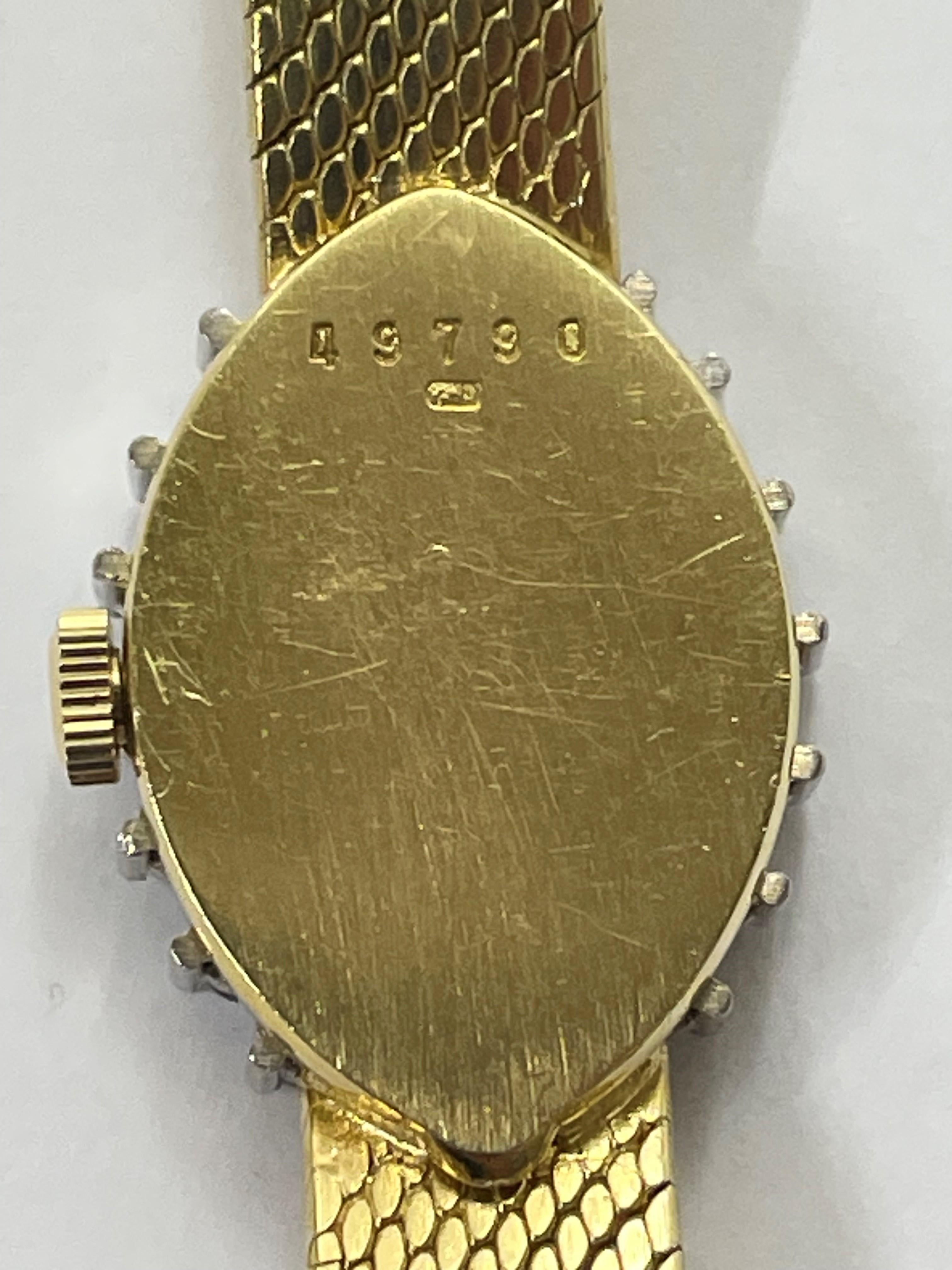 Montre Audemars Piguet 18KY avec diamants en vente 1