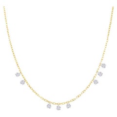 18K Diamond Pendant Necklace