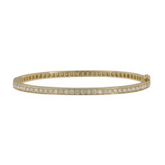 Pulsera Eternity de oro de 18 quilates con diamantes de 2,86 qt by Campanelli & Pear