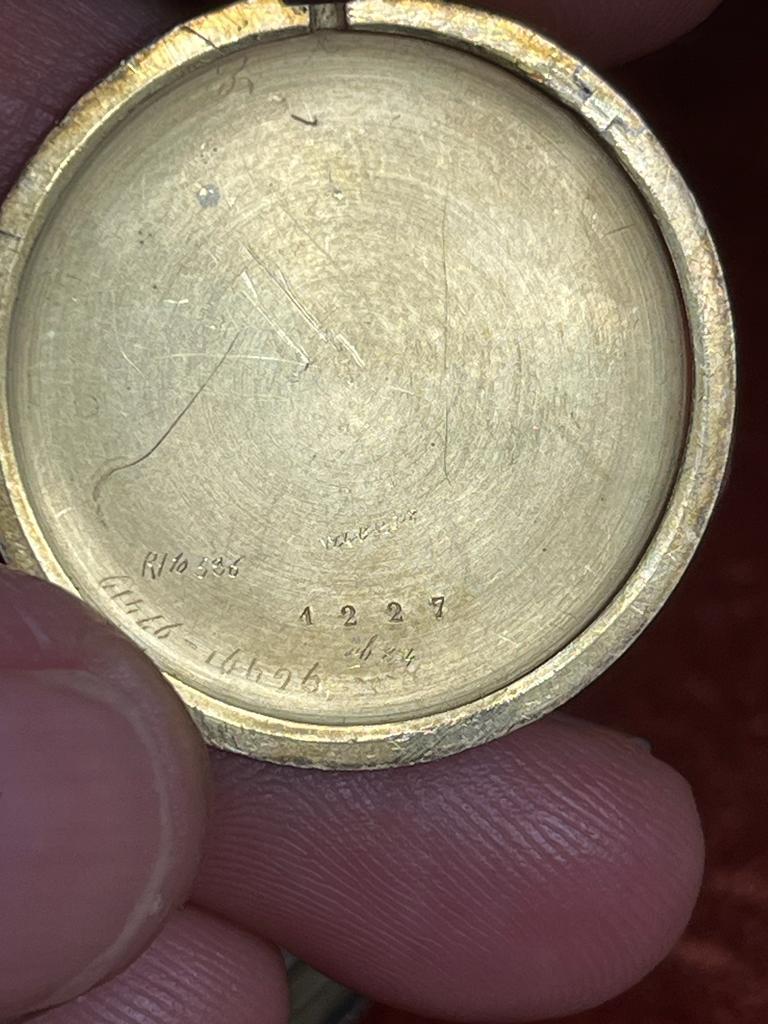 cartier pocket watch vintage