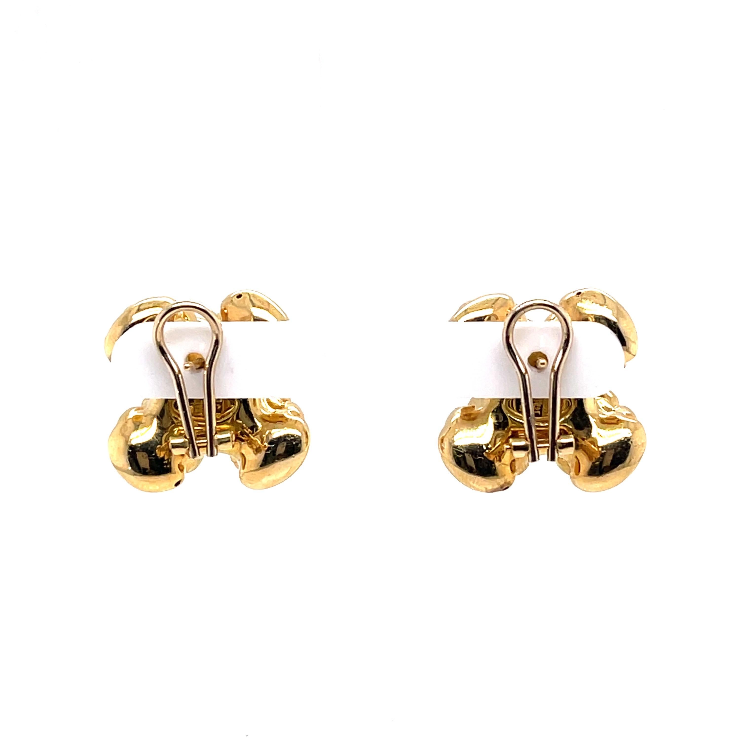 italy gold earrings